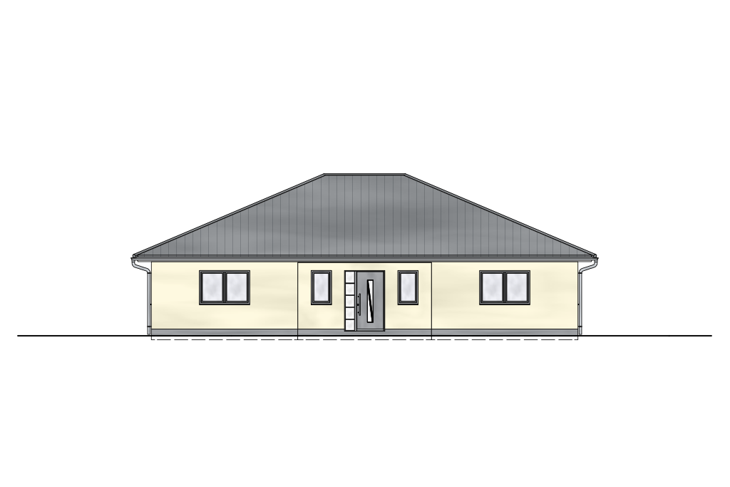 Ansicht 1 — Bungalow 1