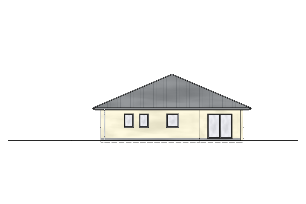 Ansicht 4 — Bungalow 1